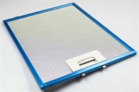 Metal filter, Arthur Martin-Electrolux cooker hood - 9 mm x 298 mm x 239 mm
