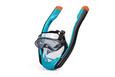 Scuba mask and snorkel, Bestway swimmingpool