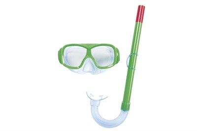 Scuba mask and snorkel, Bestway swimmingpool