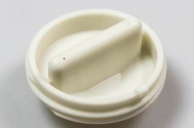 Pump filter cover, Samsung washing machine - White