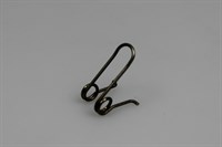 Lock hook spring, Whirlpool washing machine - Gray