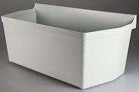 Vegetable crisper drawer, Voss-Atlas fridge & freezer - 185 mm x 460 mm x 230 mm