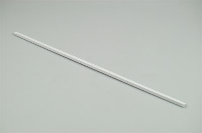 Glass shelf trim, Mastercook fridge & freezer - 7 mm x 468 mm x 128 mm (above crisper)