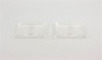 Lamp shield, Bosch fridge & freezer - Clear (2 pcs)