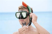 Scuba mask and snorkel, Bestway swimmingpool