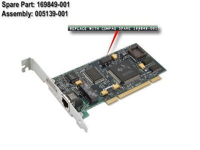 Hewlett Packard Enterprise - BOARD,PCI,10/100,NIC W/TX