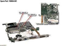 HP - 700MHz PIII System Board