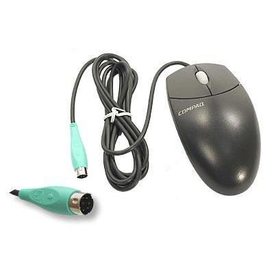 HP - Wheel Mouse Carbon PS2