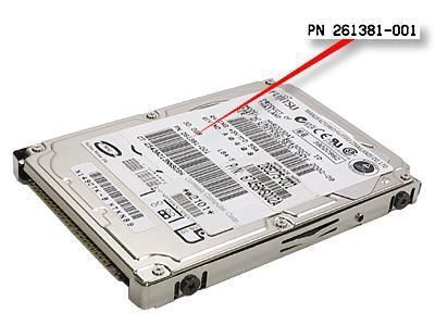 HP - 30Gb Ata-4 4200rpm 2.5" 9.5mm