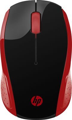 HP - Wireless Mouse 200 Empres Red