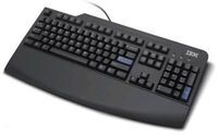 Lenovo - PC keyb. black, PS2 - Norwegia