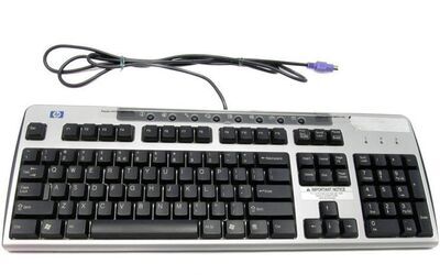 HP - Easy Access Carbon KeyBrd