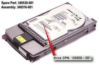 HP - DRIVE,HTPLG,4GB,WU2 SCA