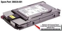 Hewlett Packard Enterprise - HotSwap 4GB,10K,WU2 SCA