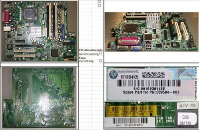 Hewlett Packard Enterprise - System board