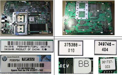 Hewlett Packard Enterprise - SYSTEM BOARD DL380 G4