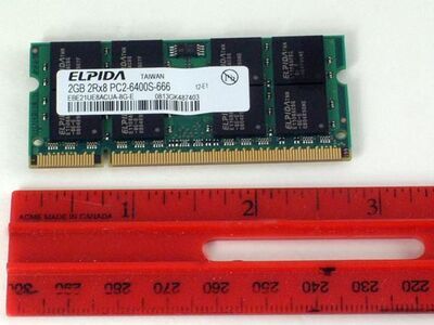 HP - MEM 2GB PC2-6400 800DDR 1