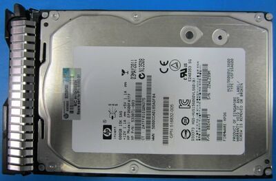 Hewlett Packard Enterprise - 600GB 6GA15K 3.5" DP EVA