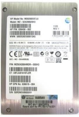 Hewlett Packard Enterprise - Solid State Drive 200 GB SATA