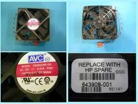 HP - Chassis fan assembly