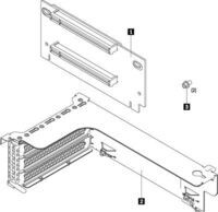 Lenovo - DCG TS x16/x8 PCIe Riser