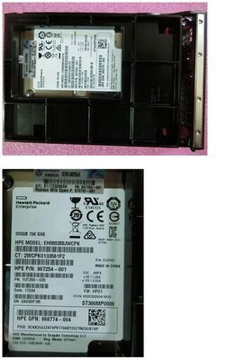 Hewlett Packard Enterprise - HD 300GB 12G 15K LFF SAS ENT