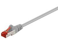 MicroConnect - F/UTP CAT6 0.25m Grey PVC