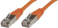 MicroConnect - F/UTP CAT6 3m Orange PVC