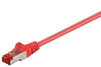 MicroConnect - F/UTP CAT6 3m Red PVC