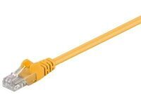 MicroConnect - U/UTP CAT5e 20M Yellow PVC