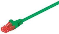 MicroConnect - U/UTP CAT6 0.25M Green PVC