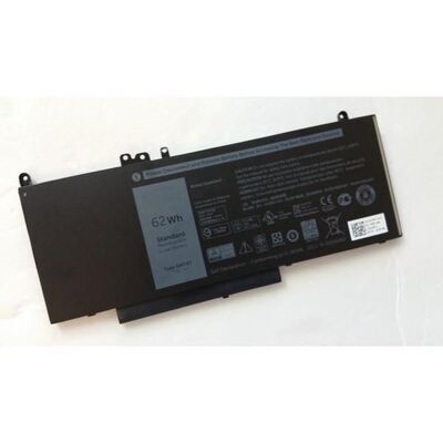 Dell - Battery, 62WHR, 4 Cell,