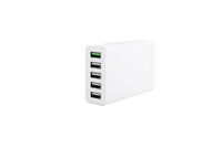 CoreParts - Multi-Port USB Charger White