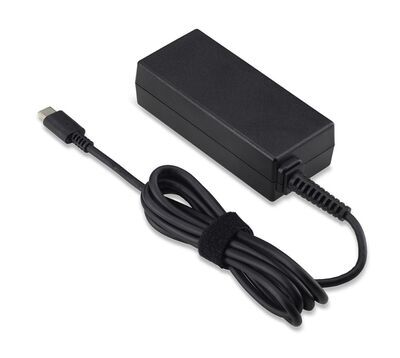 Acer - AC ADAPTOR.45W.BLACK.W/EU
