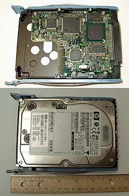 Hewlett Packard Enterprise - 18GB 10K Cold Swap U3 HDD