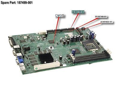 HP - System Board with AGP