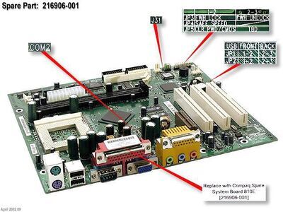 HP - System Board 810E