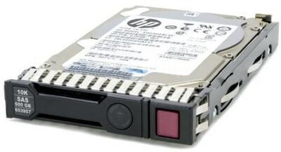 Hewlett Packard Enterprise - DRV HD 600GB 6G SAS 10K 2