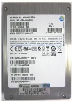 Hewlett Packard Enterprise - Solid State Drive 400 GB SATA