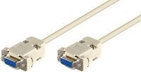 MicroConnect - D-SUB/RS232 Female-Female 1,8m