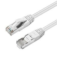 MicroConnect - S/FTP CAT6 0.15m White LSZH