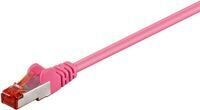 MicroConnect - S/FTP CAT6 10m Pink LSZH