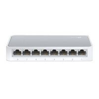 TP-Link - 8 port 10/100 mini Switch, Pla