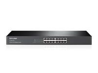 TP-Link - 16port 10/100 Switch, 1U rack