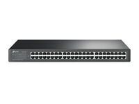 TP-Link - 48port 10/100 Switch, 1U rack