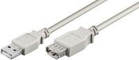 MicroConnect - USB2.0  Extension A-A 5m M-F