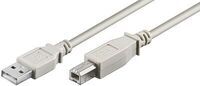 MicroConnect - USB2.0 A-B 5m M-M