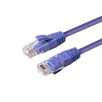 MicroConnect - U/UTP CAT6 1M Purple LSZH