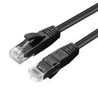 MicroConnect - U/UTP CAT6 2M Black LSZH