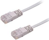 MicroConnect - U/UTP CAT6 1M Grey Flat